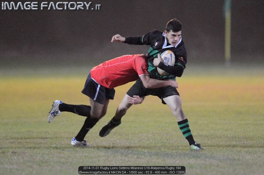 2014-11-01 Rugby Lions Settimo Milanese U16-Malpensa Rugby 164
